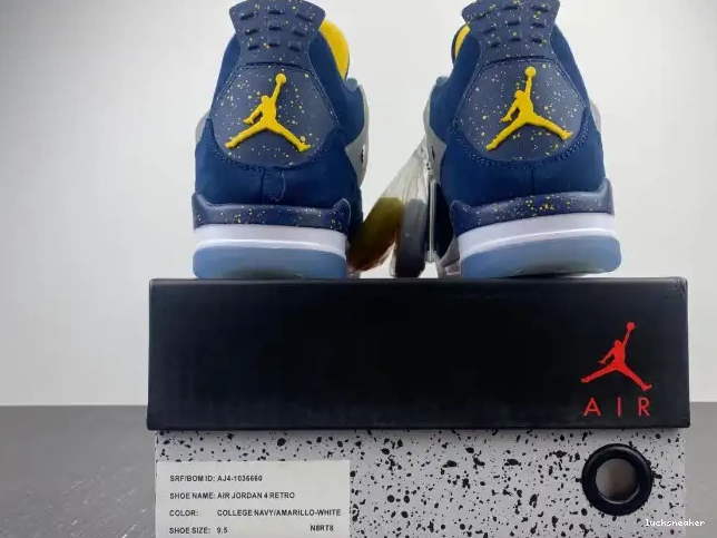 Reps LUCY Air 4 Retro AJ4-1036660 Jordan (PE) Michigan 0612